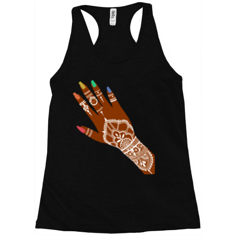 Pride Henna, Long Racerback Tank by RILEYALLEN | Artistshot