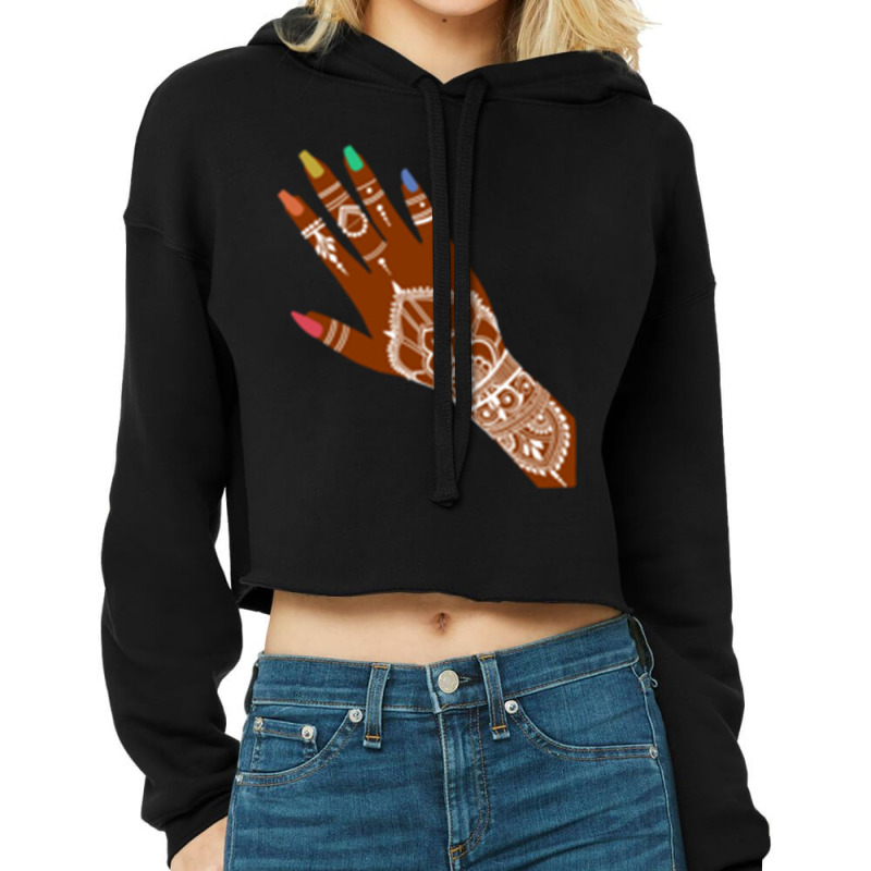 Pride Henna, Long Cropped Hoodie by RILEYALLEN | Artistshot