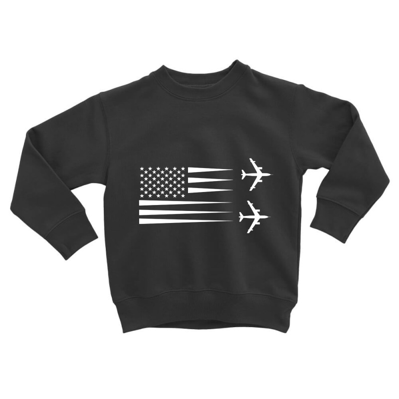 B-47 Stratojet Us Flag Usaf Toddler Sweatshirt | Artistshot