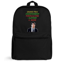 Carlos Sainz - Illustration Art Design Backpack | Artistshot