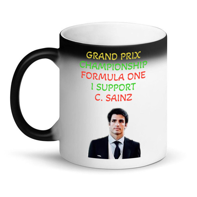 Carlos Sainz - Illustration Art Design Magic Mug | Artistshot