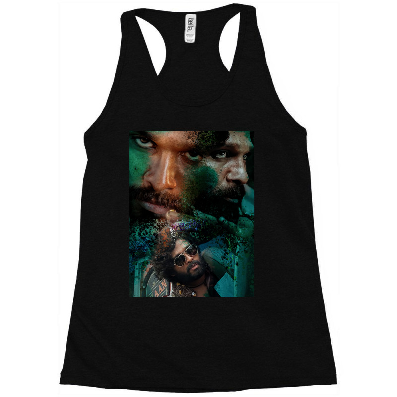 Pushpa Allu Arjun Racerback Tank by RILEYALLEN | Artistshot