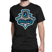 Wizard Class Emblem Dungeons And Rpg Dragons Classic T-shirt | Artistshot