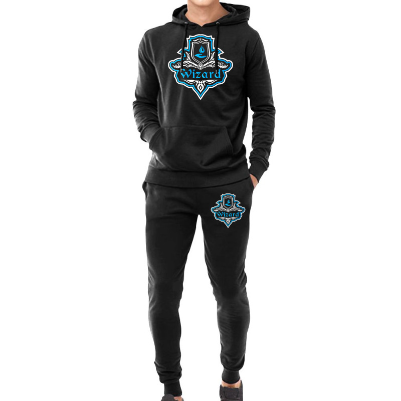 Wizard Class Emblem Dungeons And Rpg Dragons Hoodie & Jogger Set | Artistshot