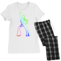 Vintage Night Love Musical Films Arts Fevers Retro Saturday Long Sleev Women's Pajamas Set | Artistshot