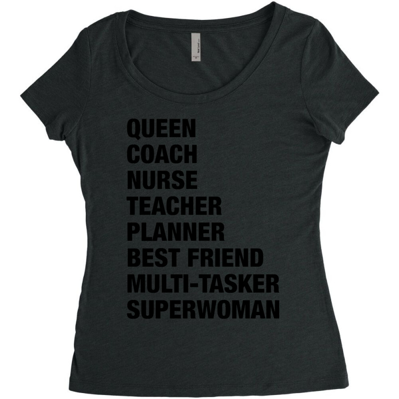 Supermom Women's Triblend Scoop T-shirt by RILEYALLEN | Artistshot