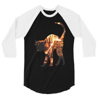 This Cat Is On Fire 3/4 Sleeve Shirt | Artistshot