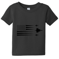 B-58 Hustler F-104  American Flag Contrail Baby Tee | Artistshot