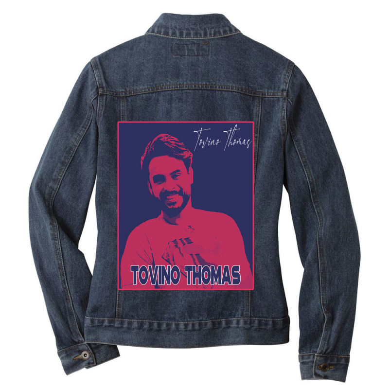 Tovino Thomas Ladies Denim Jacket by RILEYALLEN | Artistshot