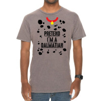 Pretend I'm A Dalmatian Shirt Halloween Costume Adult Kids T Shirt Vintage T-shirt | Artistshot