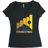 Everesting Challenge Women's Triblend Scoop T-shirt | Artistshot