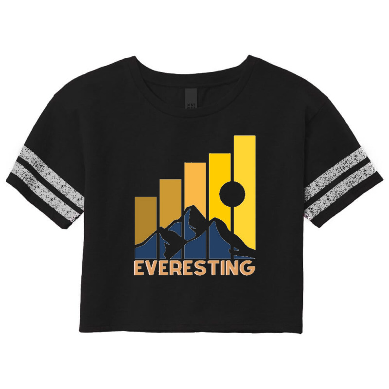 Everesting Challenge Scorecard Crop Tee by cm-arts | Artistshot