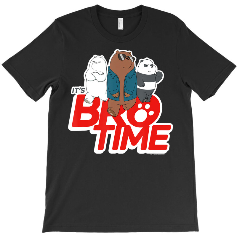 We Bare Bears Grizz Panda Ice Bear It's Bro Time T-Shirt by ngodieutrinh | Artistshot