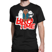 We Bare Bears Grizz Panda Ice Bear It's Bro Time Classic T-shirt | Artistshot