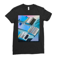 Keyboards Outrun Ladies Fitted T-shirt | Artistshot