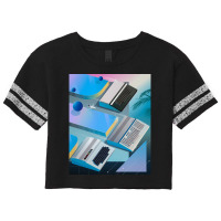 Keyboards Outrun Scorecard Crop Tee | Artistshot