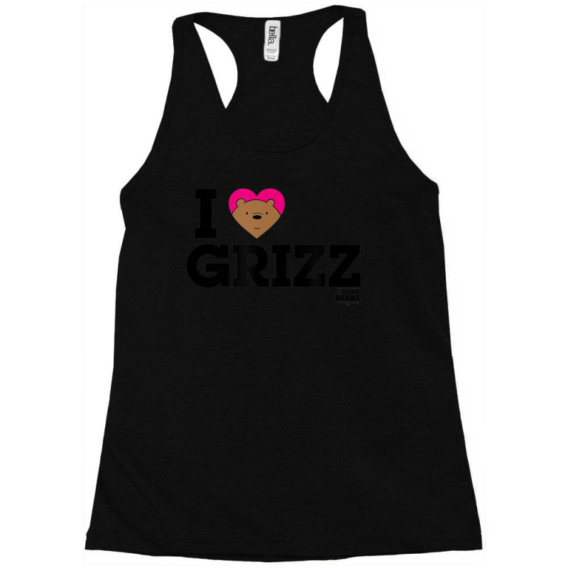 We Bare Bears Heart Grizz Racerback Tank by ngodieutrinh | Artistshot