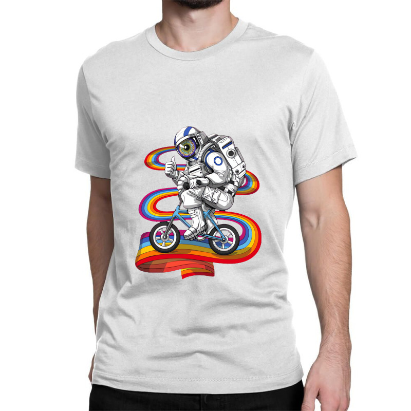 Psychedelic Astronaut Trip Classic T-shirt | Artistshot