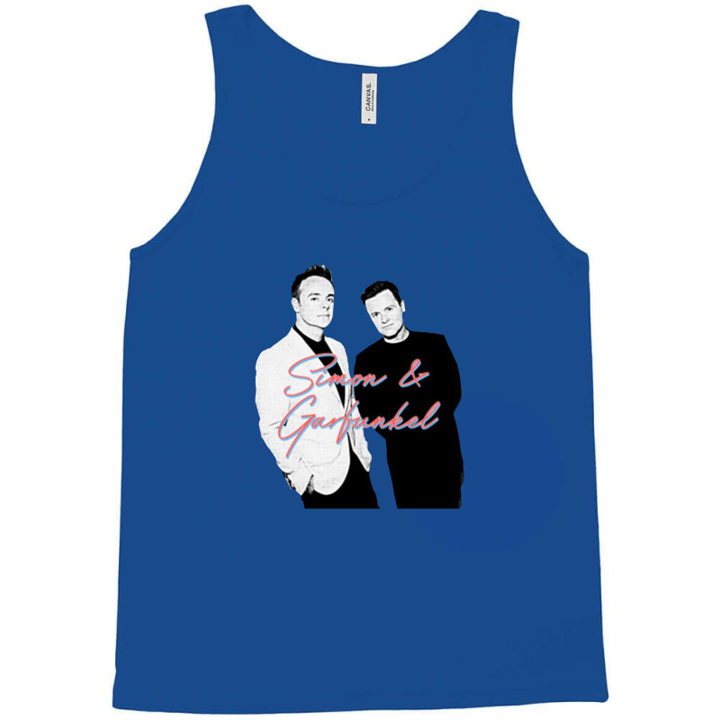 Simon & Garfunkel Ant & Dec 80s Style Parody Design Tank Top | Artistshot