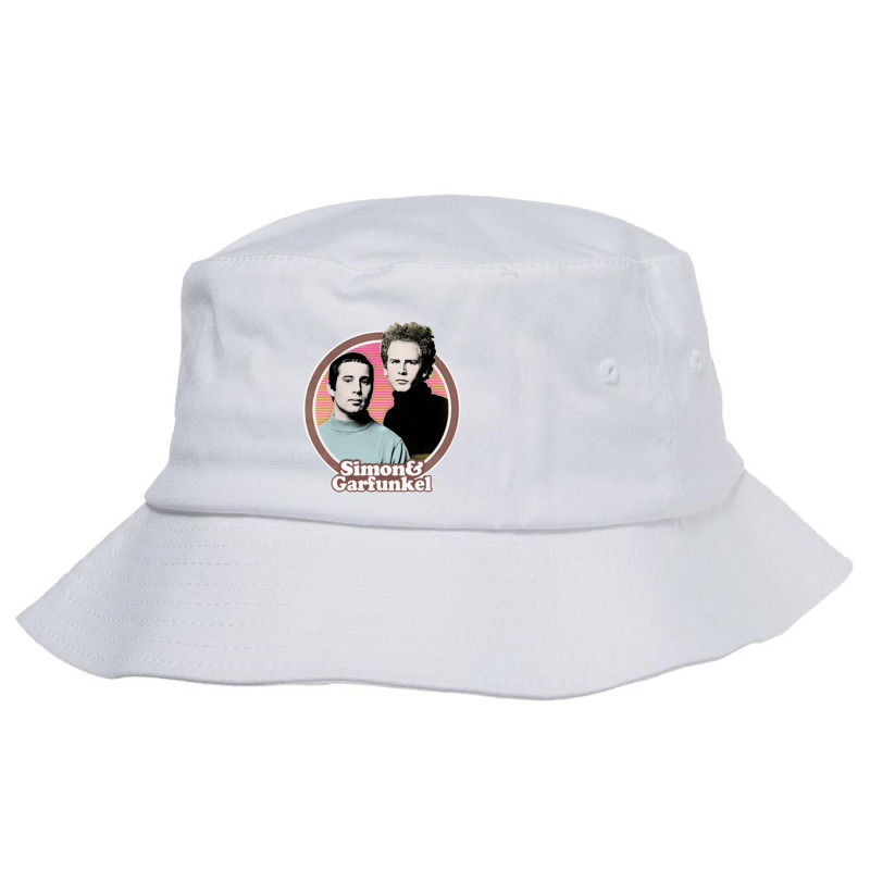 Simon & Garfunkel Original Retro Fan Art Design Bucket Hat | Artistshot