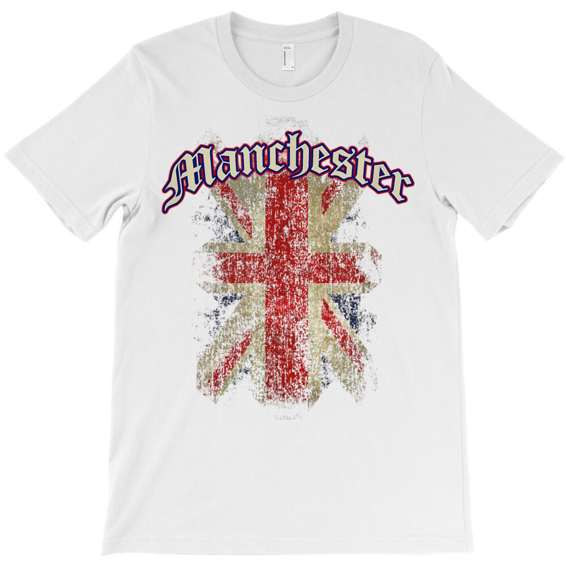 Manchester, Uk  United Kingdom Union Jack English T Shirt T-shirt | Artistshot