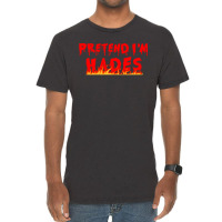 Halloween Costume Ideas Pretend I'm Hades Scary Bloody Halloween Costu Vintage T-shirt | Artistshot