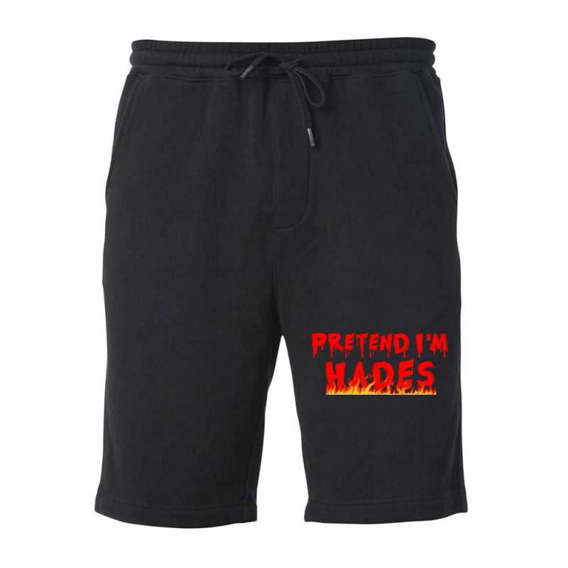 Halloween Costume Ideas Pretend I'm Hades Scary Bloody Halloween Costu Fleece Short | Artistshot