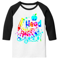 Tie Dye Head Start Squad Back To School Teachers Kids T Shirt Youth 3/4 Sleeve | Artistshot