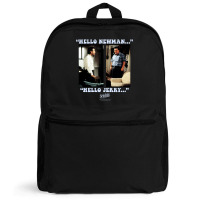 Seinfeld Newman And Jerry Long Sleeve T Shirt Backpack | Artistshot