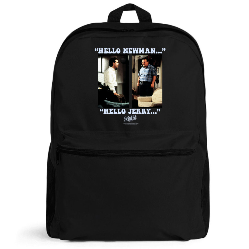 Seinfeld Newman And Jerry Long Sleeve T Shirt Backpack | Artistshot