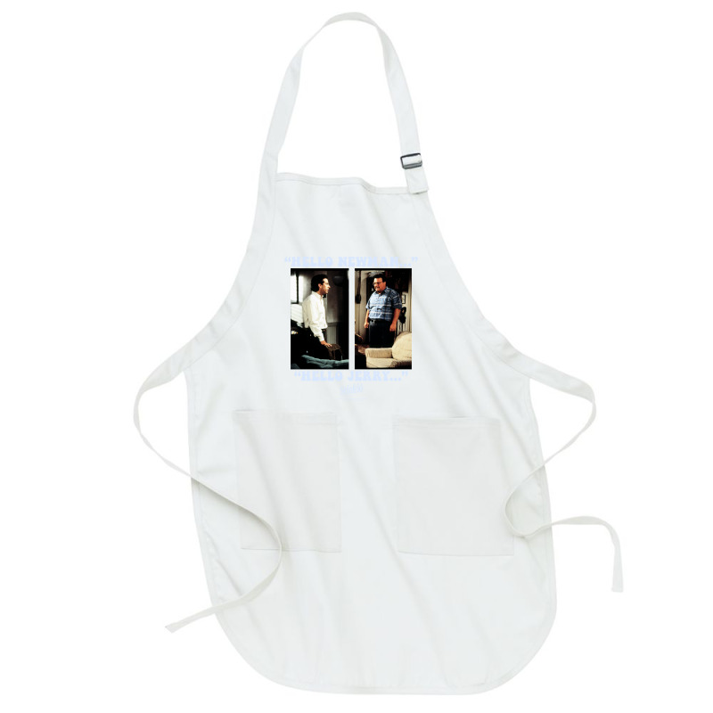 Seinfeld Newman And Jerry Long Sleeve T Shirt Full-length Apron | Artistshot