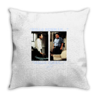 Seinfeld Newman And Jerry Long Sleeve T Shirt Throw Pillow | Artistshot