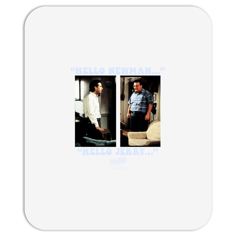 Seinfeld Newman And Jerry Long Sleeve T Shirt Mousepad | Artistshot