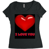 I Love You. Women's Triblend Scoop T-shirt | Artistshot