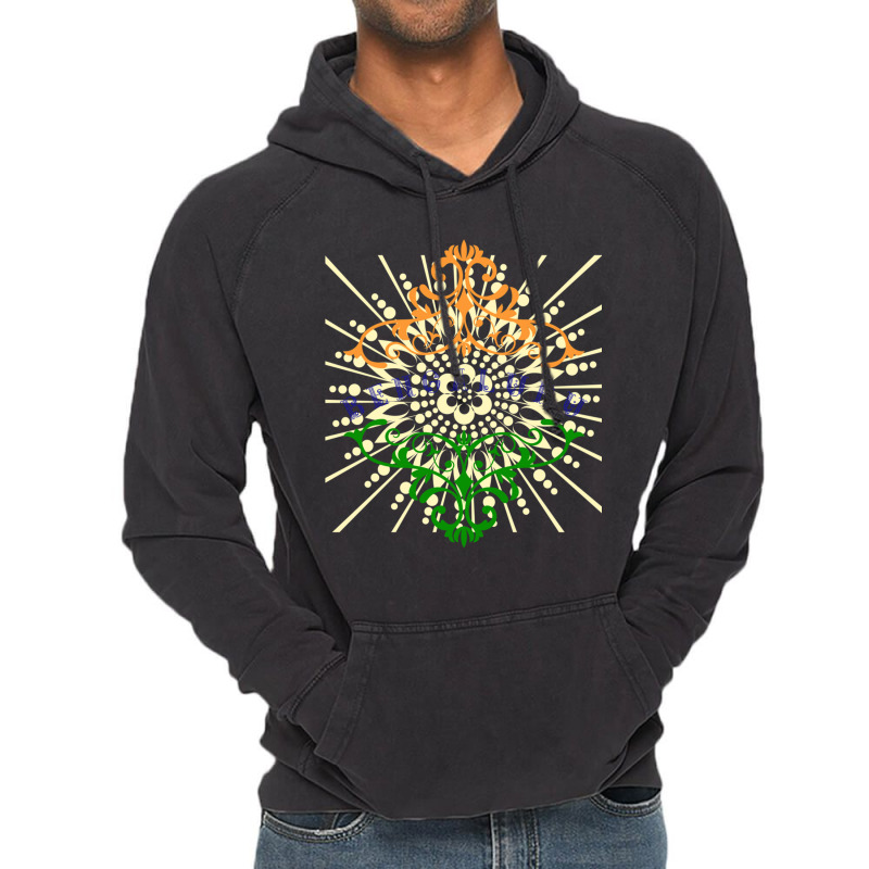 Indian Pride From Bengaluru Vintage Hoodie by RILEYALLEN | Artistshot