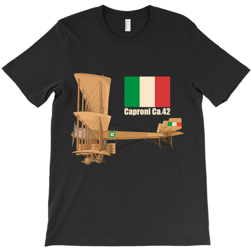 Caproni Ca4 Ca42 Ww1 Italian Heavy Bomber Triplane Plane Diagram Gifts T-shirt | Artistshot