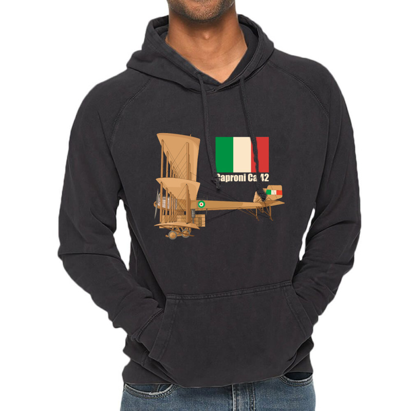 Caproni Ca4 Ca42 Ww1 Italian Heavy Bomber Triplane Plane Diagram Gifts Vintage Hoodie | Artistshot