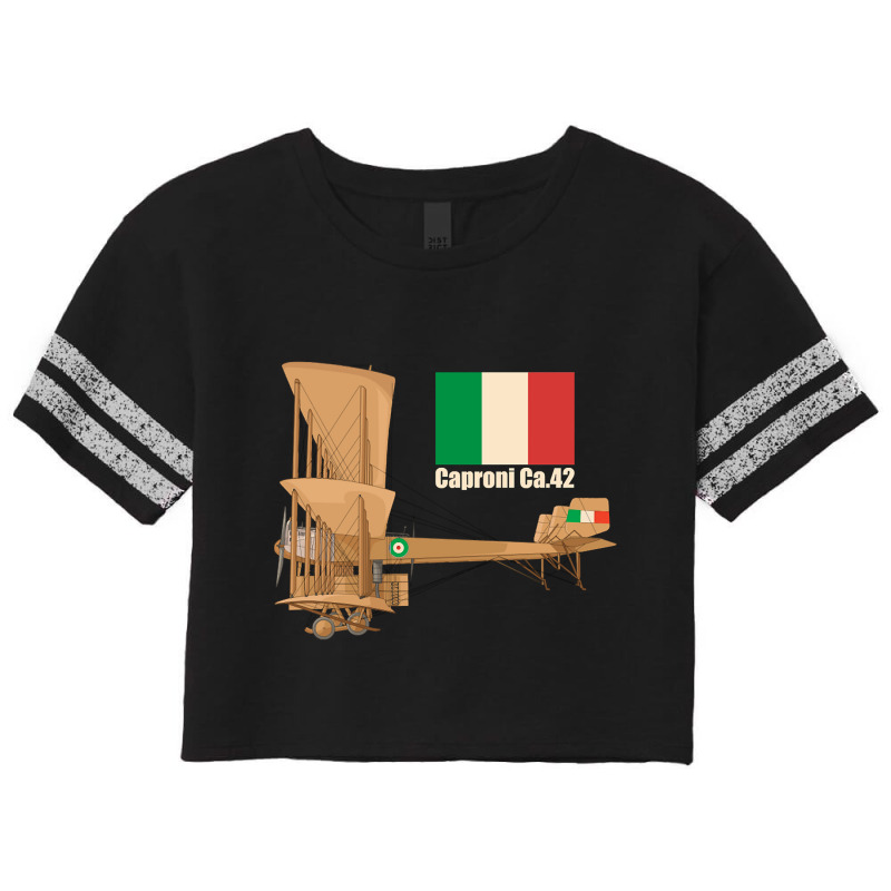 Caproni Ca4 Ca42 Ww1 Italian Heavy Bomber Triplane Plane Diagram Gifts Scorecard Crop Tee by Kanmosrin52 | Artistshot