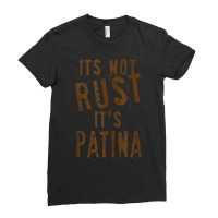 It's Not Rust It's Patina Rat Rod Rules Tank Top Ladies Fitted T-shirt | Artistshot