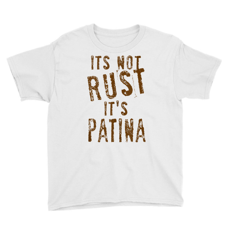 It's Not Rust It's Patina Rat Rod Rules Tank Top Youth Tee by cm-arts | Artistshot