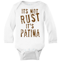 It's Not Rust It's Patina Rat Rod Rules Tank Top Long Sleeve Baby Bodysuit | Artistshot