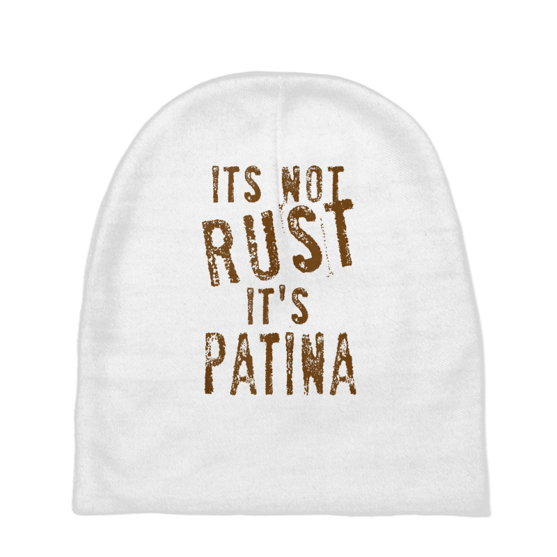 It's Not Rust It's Patina Rat Rod Rules Tank Top Baby Beanies by cm-arts | Artistshot