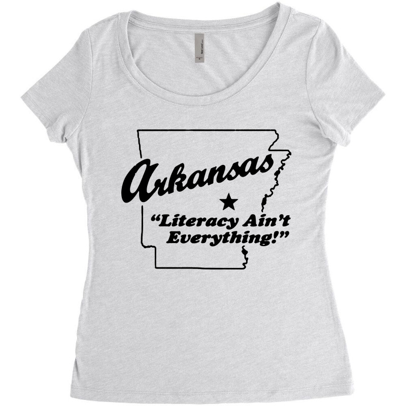 Literacy Aint Everything Women's Triblend Scoop T-shirt by Melissa Store | Artistshot