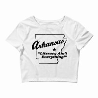 Literacy Aint Everything Crop Top | Artistshot