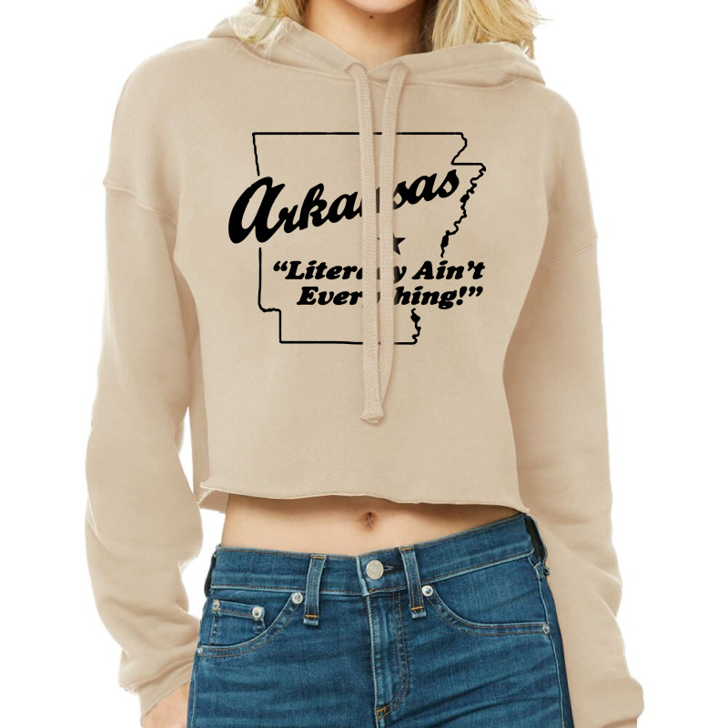 Literacy Aint Everything Cropped Hoodie by Melissa Store | Artistshot