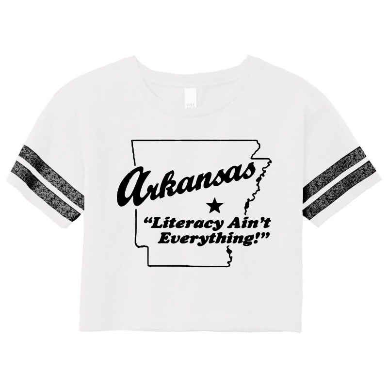 Literacy Aint Everything Scorecard Crop Tee by Melissa Store | Artistshot