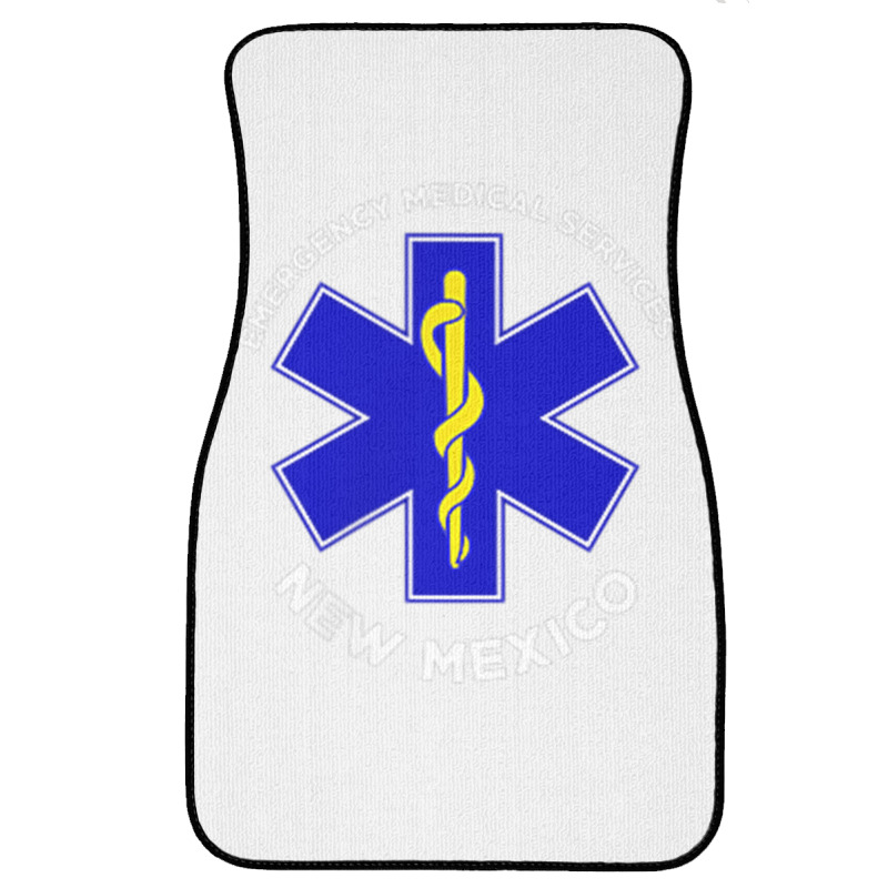 New Mexico Ems Emergency Medical Services Emt Medic T Shirt Front Car Mat | Artistshot