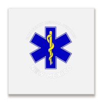 New Mexico Ems Emergency Medical Services Emt Medic T Shirt Metal Print Square | Artistshot