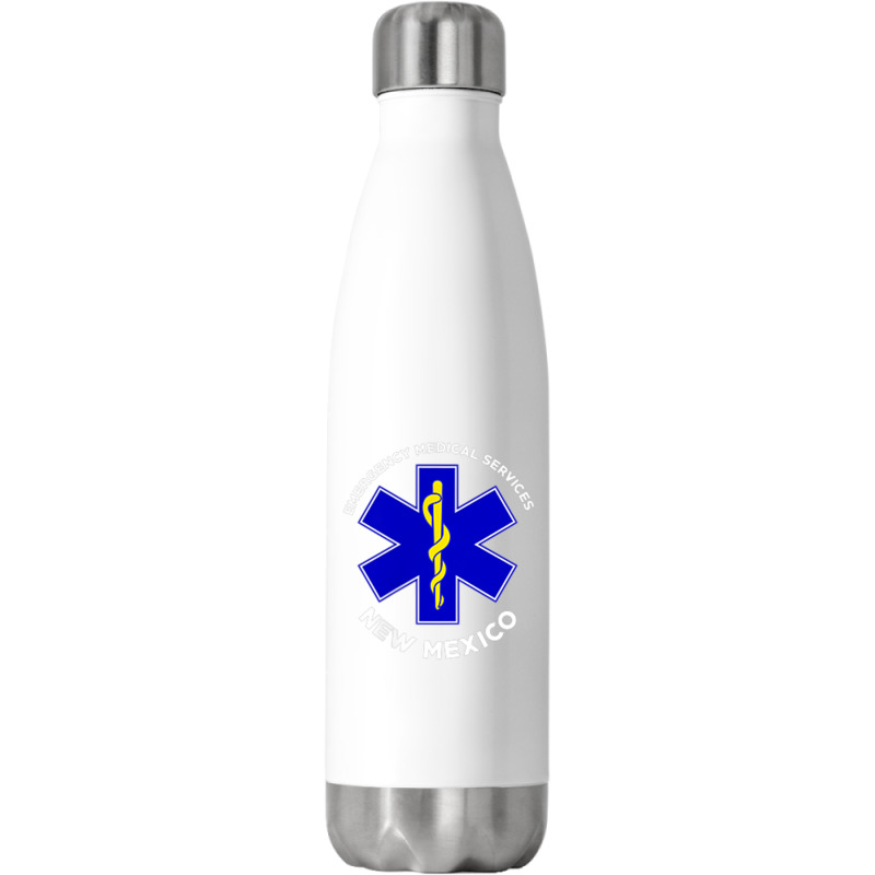 New Mexico Ems Emergency Medical Services Emt Medic T Shirt Stainless Steel Water Bottle | Artistshot