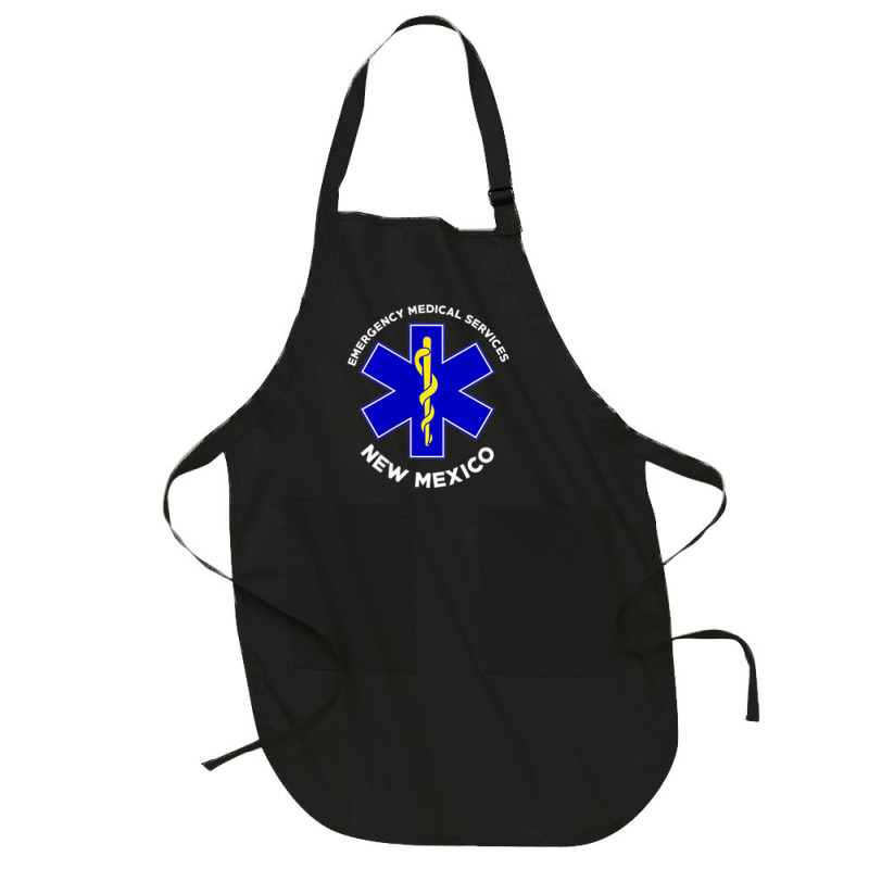 New Mexico Ems Emergency Medical Services Emt Medic T Shirt Full-length Apron | Artistshot